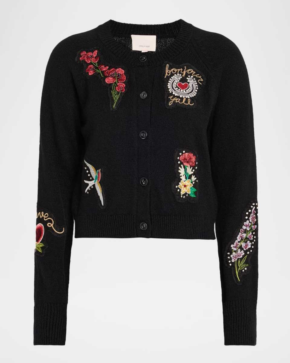Millie Embroidered Western Amour Cardigan